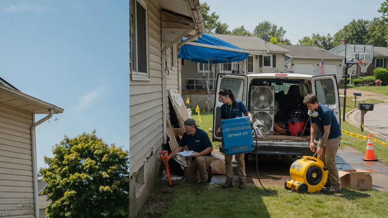 Ceiling Leak Cleanup in Laingsburg, MI near me